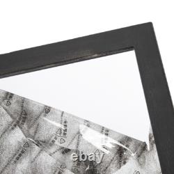 3-Tier Acrylic Figure Model Toy Collection Cabinet Display Storage Shelf Black