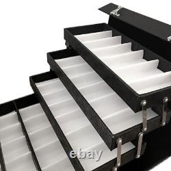 48 Pair Eyeglass Sunglasses Glasses Display Storage Case Holder Tray Box