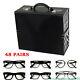 48 Slot Black Pu Leather Sunglasses Display Case Luxury Sunglass Glasses Display
