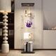 4-shelf Glass Display Cabinet Withled & Lock, Curio Cabinets Display Case Storage