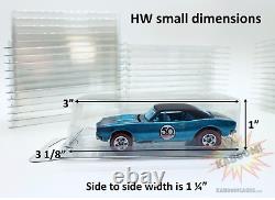 500 Hot Wheels Plastic Car Cases NEW clamshells storage display 1/64 diecast sm
