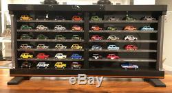 50th Anniversary Hot Wheels Display Case 83 Chevy Silverado Hold 50 Car Storage