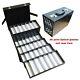 56pcs Eyeglasses Display Case Pu Leather Foldable Eyewear Storage Box Suitcase