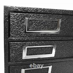 5 Drawer Jewelry Hobby Gem Organizer Display Case with 250 Gem Jar Insert