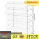 5-layer Clear Acrylic Display Case Dustproof Toys Showcase Holder Storage Shelf