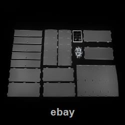 5-Layer Clear Acrylic Display Case Dustproof Toys Showcase Holder Storage Shelf