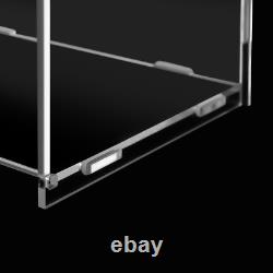 5-Layer Clear Acrylic Display Case Dustproof Toys Showcase Holder Storage Shelf