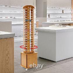 5-Sided Sunglasses Rack Display Stand Case Floor Sunglasses Display Rack Storage