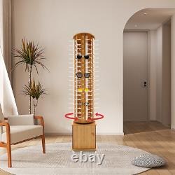 5-Sided Sunglasses Rack Display Stand Case Floor Sunglasses Display Rack Storage