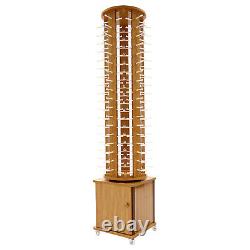 5-Sided Sunglasses Rack Display Stand Case Floor Sunglasses Display Rack Storage