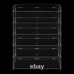 5-Tier Acrylic Display Case Clear Cake Pastry Shelf 18.78.4624.4in
