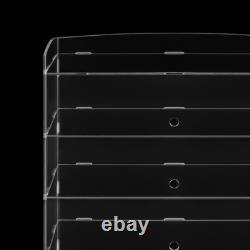 5-Tier Acrylic Display Case Clear Cake Pastry Shelf 18.78.4624.4in