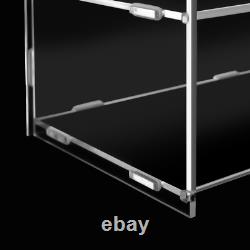 5 Tiers Acrylic Display Case Shelf Dustproof Showcase Holder 47.521.562cm NEW