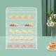 5 Tiers Acrylic Display Case Shelf Dustproof Showcase Holder For Retail Display