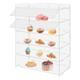5 Tiers Acrylic Display Case Shelf Dustproof Showcase Holder For Retail Display