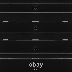 5 Tiers Acrylic Display Case Shelf Dustproof Showcase Holder for Retail Display