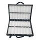 64 Slots Eyeglasses Show Storage Sunglasses Eyewear Tray Display Suitcase Case