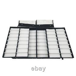 64 Slots Eyeglasses Show Storage Sunglasses Eyewear Tray Display Suitcase Case