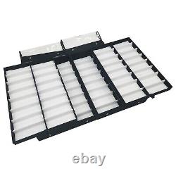 64 Slots Eyeglasses Show Storage Sunglasses Eyewear Tray Display Suitcase Case
