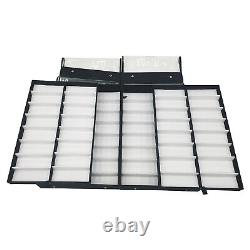64 Slots Eyeglasses Show Storage Sunglasses Eyewear Tray Display Suitcase Case