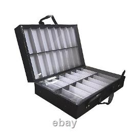 64 Slots Eyeglasses Show Storage Sunglasses Eyewear Tray Display Suitcase Case
