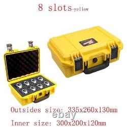 6-15 Slots Waterproof Watches Box Portable Organizer Storage Watch Display Case