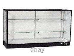 70 Extra Vision Black Showcase Display Case Store Fixture Knocked Down #KD6G-BK
