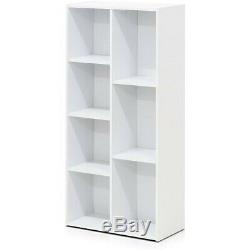 7 Cube Bookcase Bookshelf Storage Shelves Organizer Room Display Divider