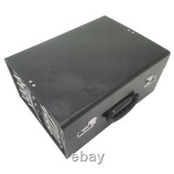 80 Pairs Foldable Eyeglasses Storage Cabinet Display Case with Lock PU Leather