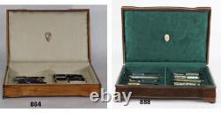 #884 and #888 TWO FOR ONE DISPLAY / STORAGE CHESTS FOR FOUNTAIN PENS