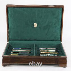 #884 and #888 TWO FOR ONE DISPLAY / STORAGE CHESTS FOR FOUNTAIN PENS