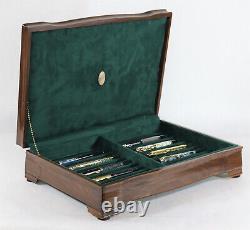 #884 and #888 TWO FOR ONE DISPLAY / STORAGE CHESTS FOR FOUNTAIN PENS