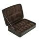 8/10/12 Slots Genuine Leather Watch Box Display Case Watches Storage Organizer