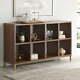 8 Cubby Book Case Horizontal Lp Vinyl Album Record Storage Display Shelving Unit