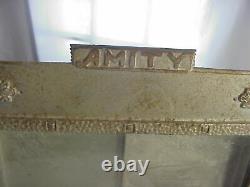 AMITY Antique CAST IRON COUNTRY STORE Counter Top WALLET DISPLAY CASE
