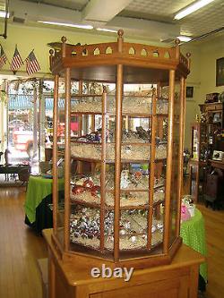 ANTIQUE CANDY DISPLAY CASE. From Old Country Store Horse Creek, WI. RARE