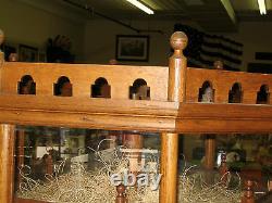 ANTIQUE CANDY DISPLAY CASE. From Old Country Store Horse Creek, WI. RARE