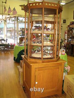 ANTIQUE CANDY DISPLAY CASE. From Old Country Store Horse Creek, WI. RARE