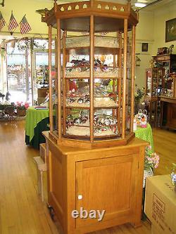 ANTIQUE CANDY DISPLAY CASE. From Old Country Store Horse Creek, WI. RARE