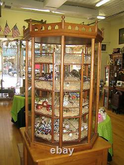 ANTIQUE CANDY DISPLAY CASE. From Old Country Store Horse Creek, WI. RARE