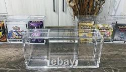 ARK-10X Pokemon All Booster Box & Theme Deck Acrylic Storage Clear Display Case