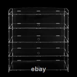 Acrylic Countertop Display Case Storage Shelf Donut Cookie Display Cabinet