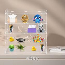 Acrylic Countertop Display Case Storage Shelf Donut Cookie Display Stand Cabinet