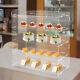 Acrylic Countertop Display Case Storage Shelf Stand Donut Cookie Display Cabinet
