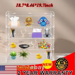 Acrylic Countertop Display Case Storage Shelf Stand Donut Cookie Display Cabinet
