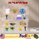 Acrylic Countertop Display Case Storage Shelf Stand Donut Cookie Display Cabinet