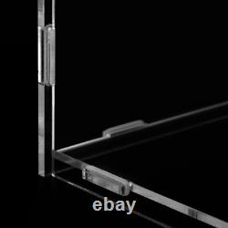 Acrylic Countertop Display Case Storage Shelf Stand Donut Cookie Display Cabinet