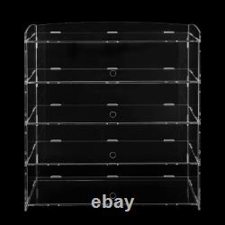 Acrylic Countertop Display Case Storage Shelf Stand Donut Cookie Display Cabinet
