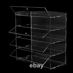 Acrylic Countertop Display Case Storage Shelf Stand Donut Cookie Display Cabinet