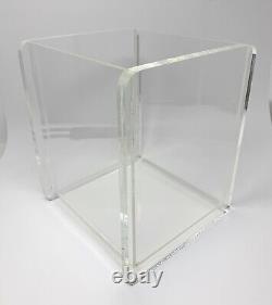 Acrylic Display Box Collectible Display Case Clear Store Display 6.75 x 7 x 9